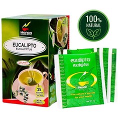 Eucalyptus 25 Tea Bags – Eucalipto Herbal Tea Dried Eucalyptus Leaves from Peru