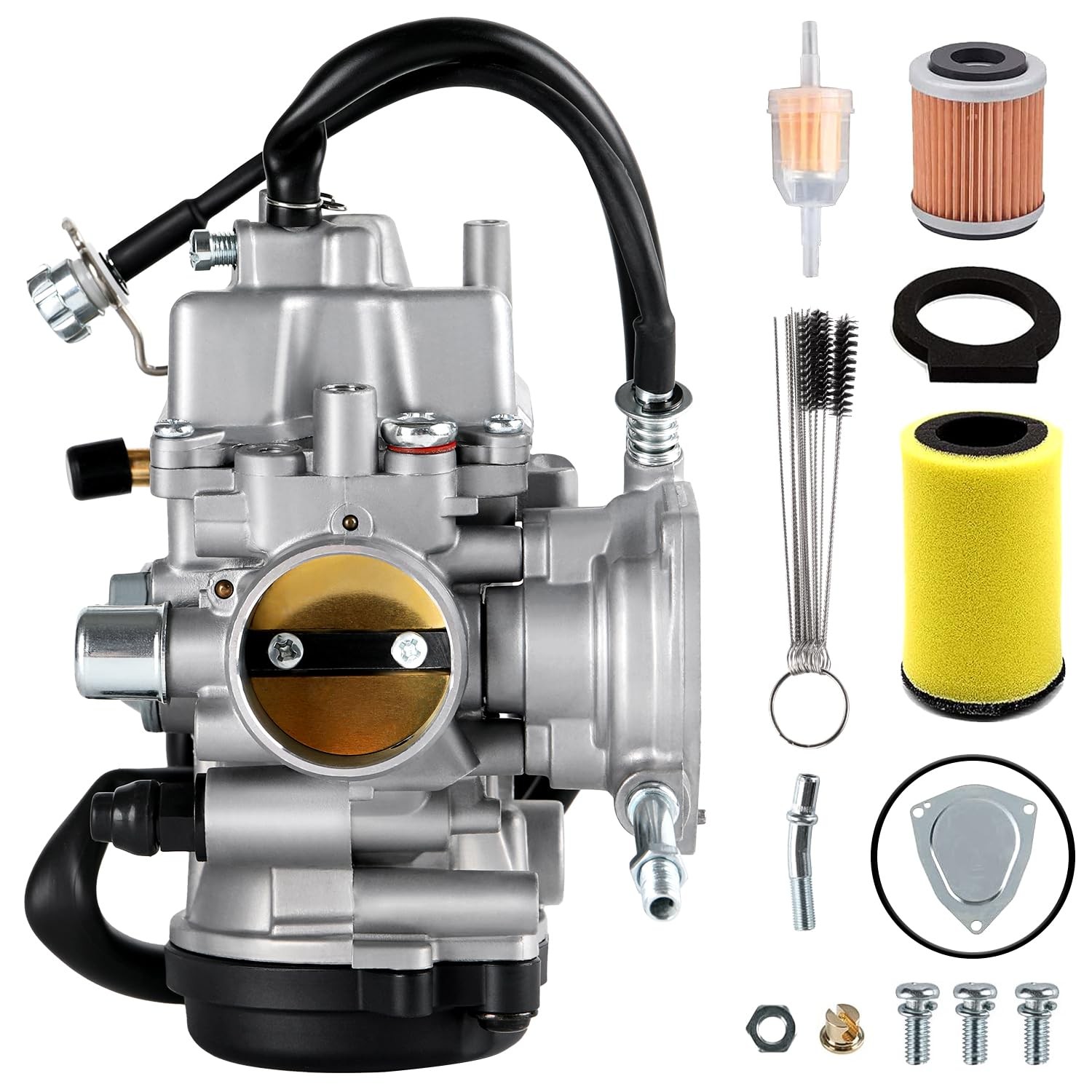 YFM400 Carburetor Fits for Yamaha 20002006 Big Bear YFM 400,Kodiak 400,200720... gallery
