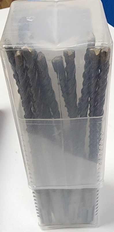 Narwal SDS Plus 3/16 Inch Masonry Drill Bits (13 Pack - Industrial Grade 6 Inch gallery