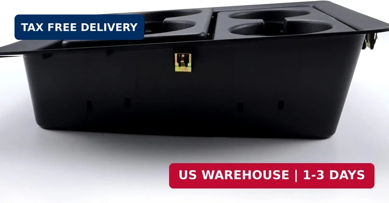 Center Console Tray Cup Holder Bezel Replacement for 2007-2014 Chevy Silverado S gallery