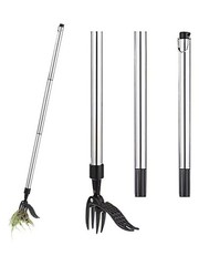 Weeder Puller Stand Up Weed Tool Handle Claw Garden Outdoor Root Remover Killer