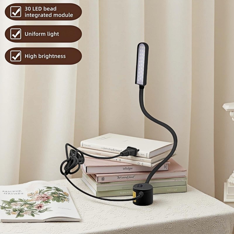 30 LED Sewing Machine Light with Super Strong Magnetic 55.12 Inches, Black gallery