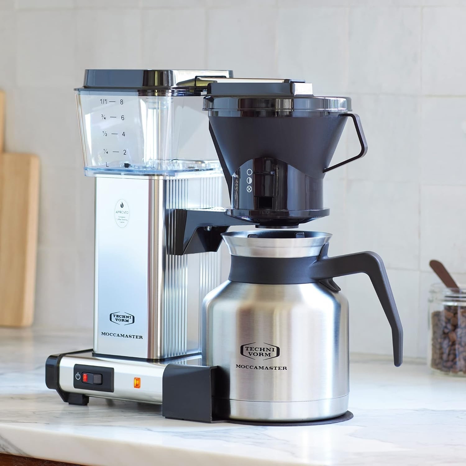 Technivorm Moccamaster 79212 KBTS Coffee Brewer, 32 oz, Polished Silver NEW gallery