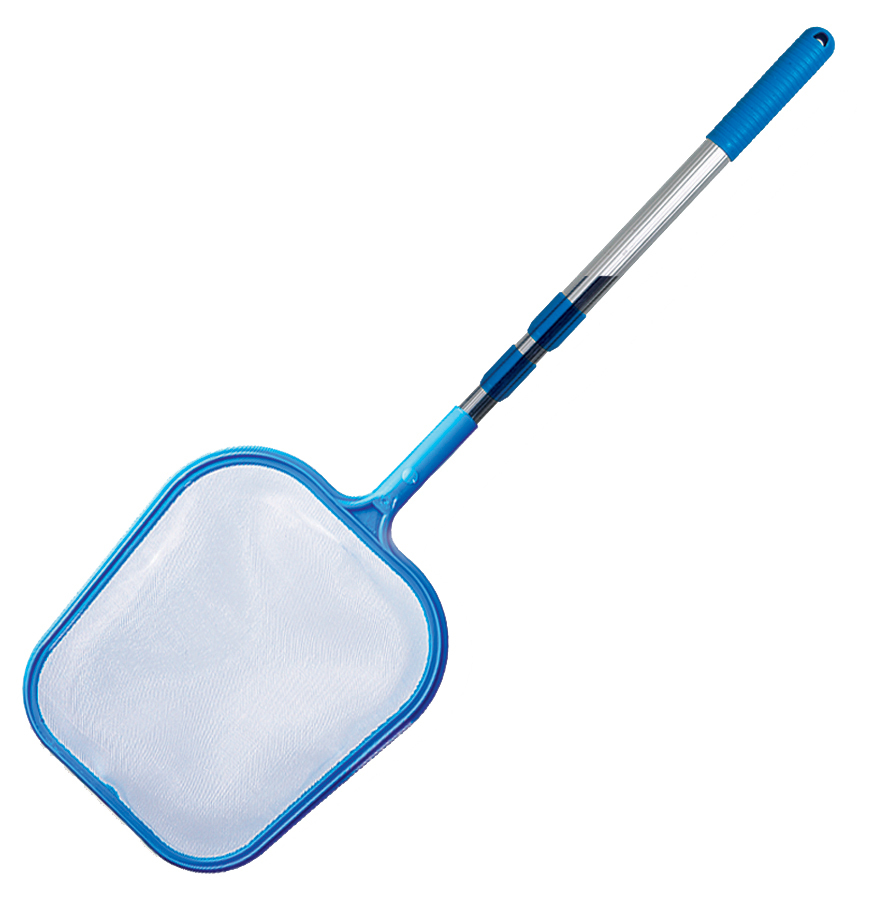 Aqua Select In-Ground & Above Ground Pool Leaf Skimmer w/ Telescopic Pole gallery