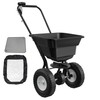 Fertilizer Spreader 80LBS Capacity 0–10FT Spreading Width Seed & Salt Spreader gallery