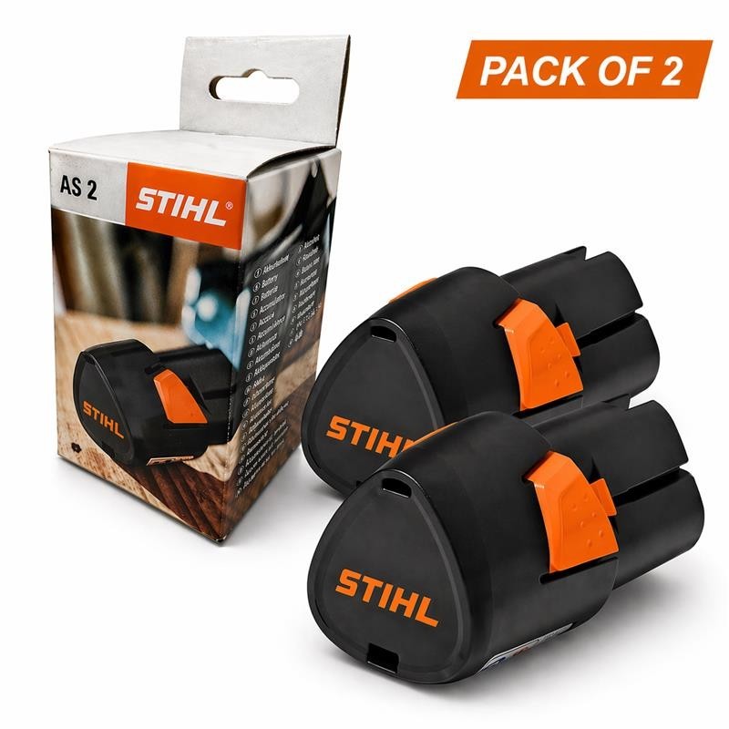 Pack of 2 STIHL AS2 Lightweight Lithium-Ion Battery - EA024006500 / 6501 gallery