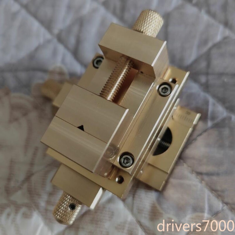 XY Axis Adjustable Miniature Stage - Micro Cross Slide Vise with Dovetail Guide gallery