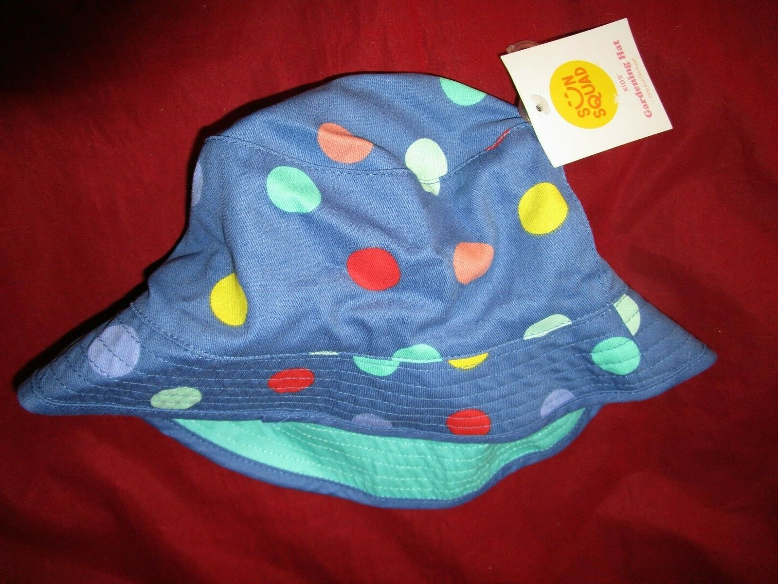 Sun Squad Multi-Color Kids Gardening Sun Summer Hat gallery