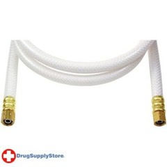 PE Poly-Flex Ice Maker Connectors (5 ft x 1/4″; Lead-free poly)