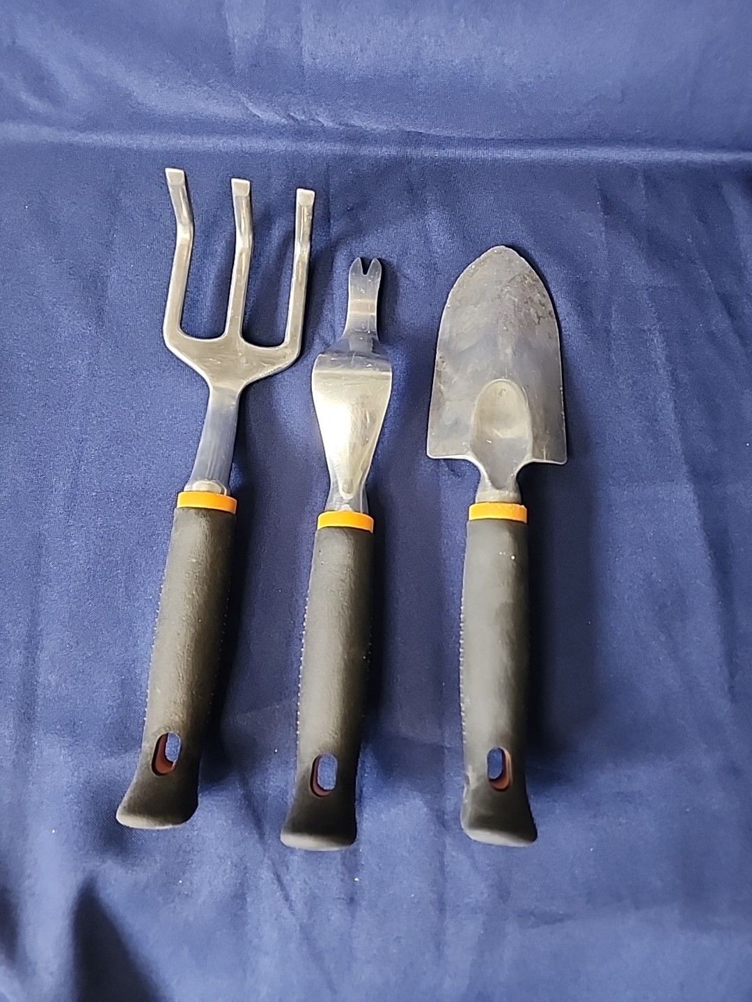 Fiskars Tool Set Polished Aluminum Head Ergonomic Soft Touch Handle gallery