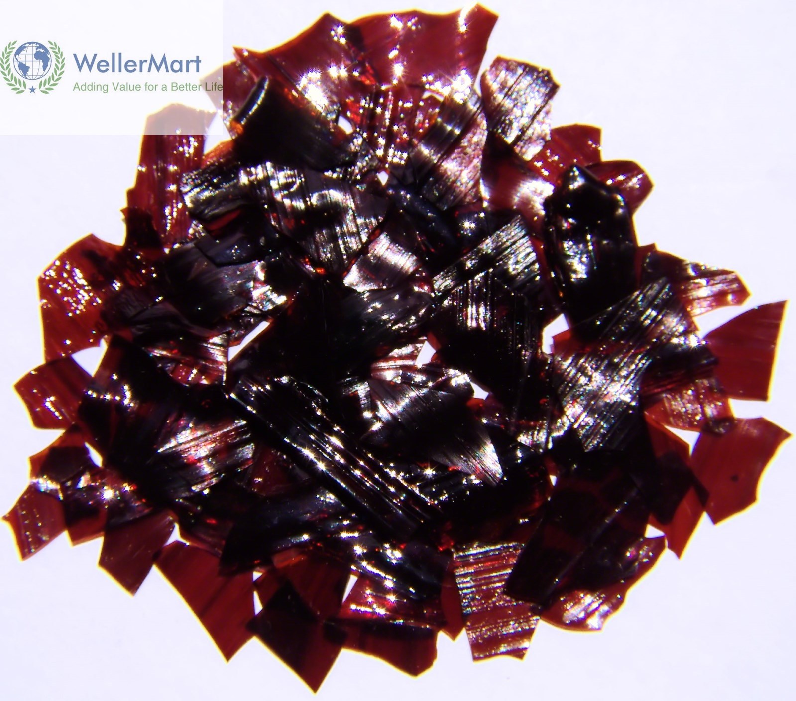 Dewaxed Garnet Shellac Flakes 1/8 lb, or 2 oz, Quality, Low Cost Shipping gallery