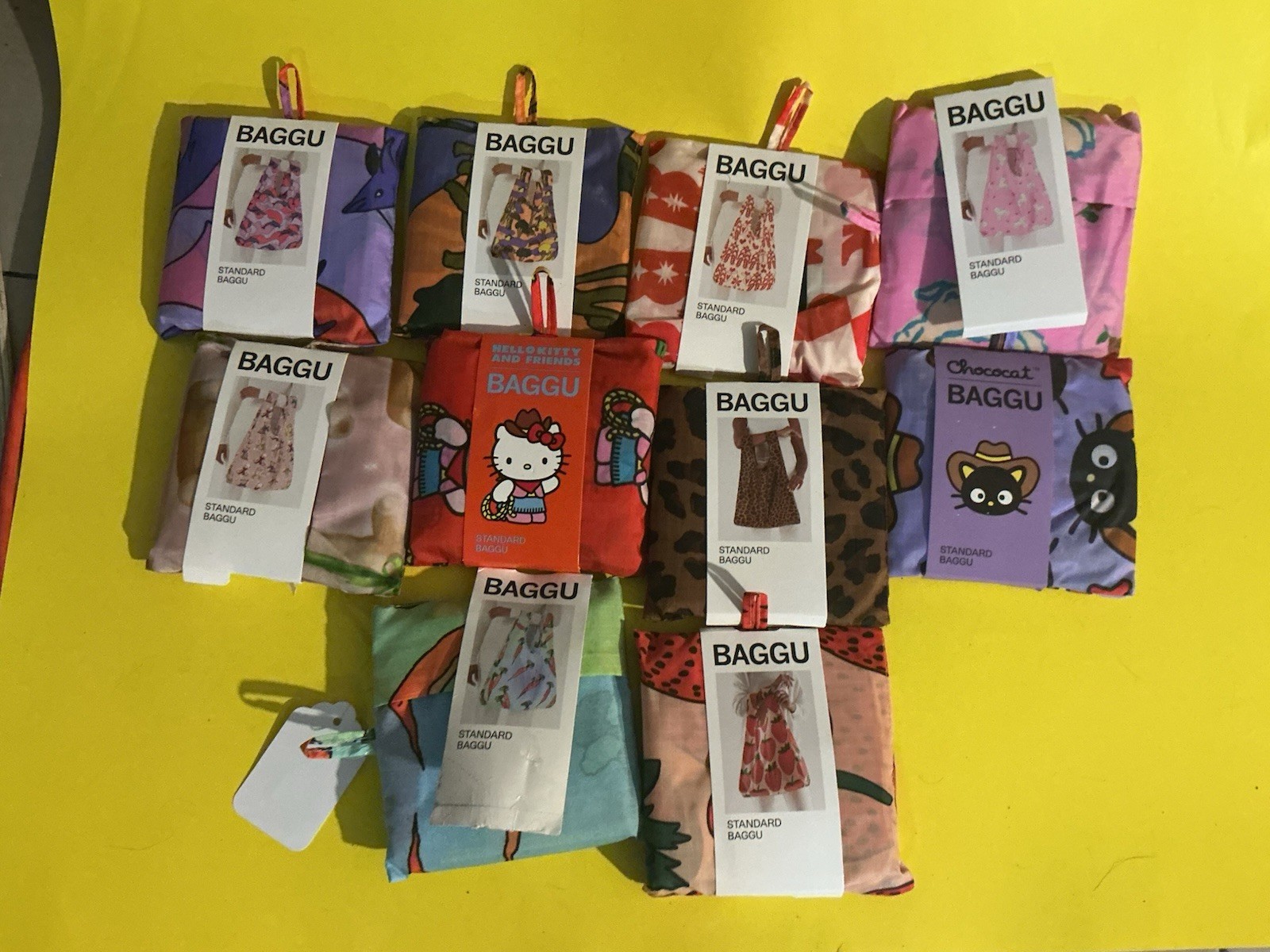 New BAGGU Standard Reusable Foldable Shopping Bag Tote Bag Set3 gallery