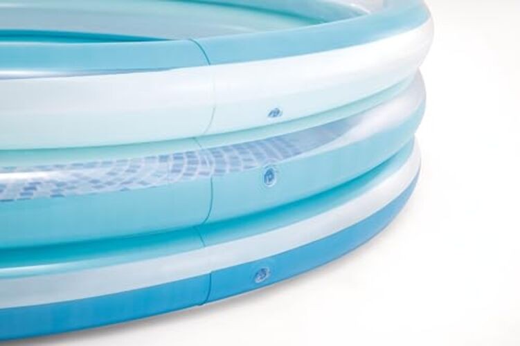 INTEX Blue Bliss Inflatable Splash Pool: 58" x 13" – for Kids Age 2+ gallery