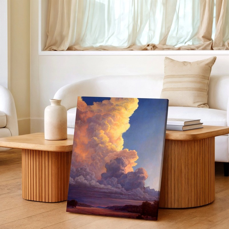 Wall Art Dramatic Cloudscape Landscape Print Sunset Sky Nature Canvas Decor gallery