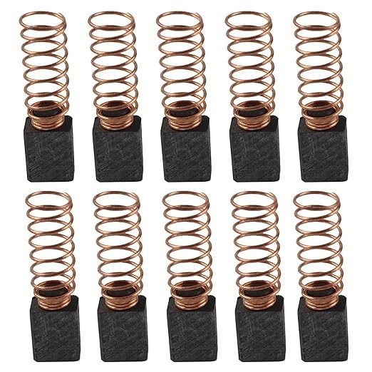 10PC Carbon Brush & Spring Compatible with Dremel 4000, Replaces 2610005646 Part