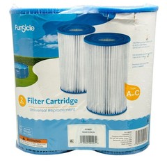 FunSicle Universal Replacement Filter Cartridge Type A or C P571B0202 Pack of 2