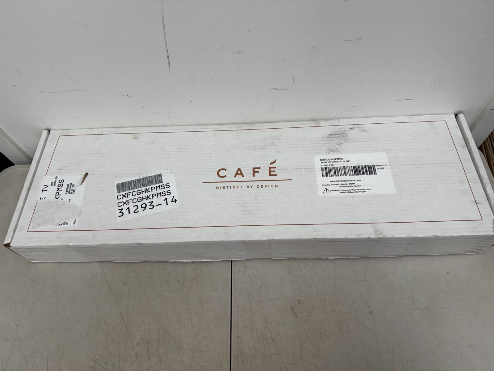 GE Cafe CXFCGHKPMSS Front Control Gas Knobs and Handles- Brushed Stainless Steel gallery