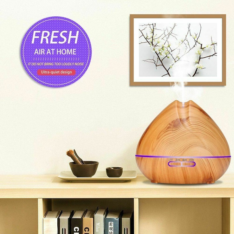 Essential Oil Diffuser 550ml Ultrasonic Aroma Diffuser Cool Mist Humidifier gallery