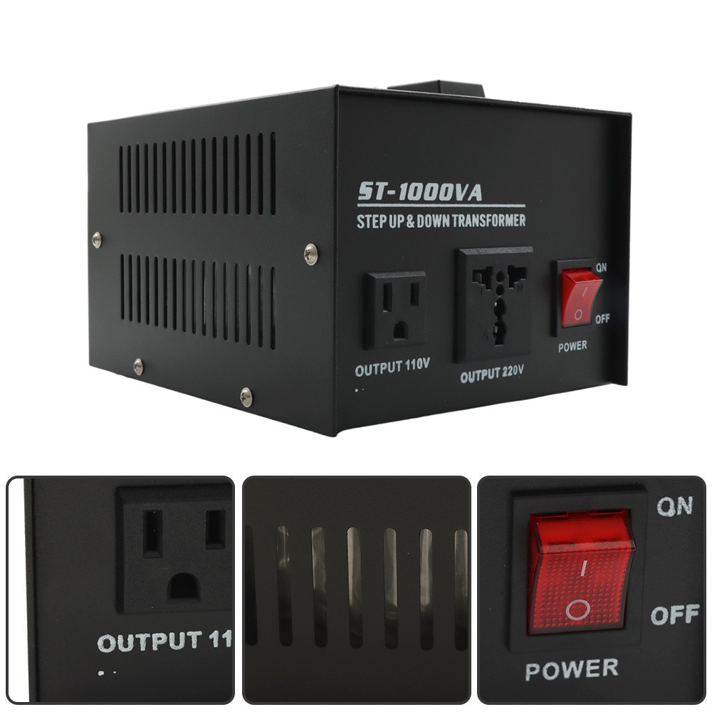 1000W Voltage Converter Transformer Step Up/Down 220V-110V /110V-220V gallery