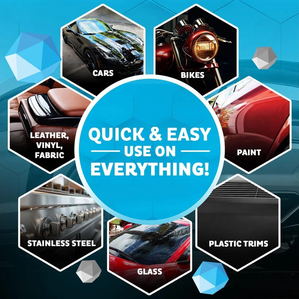 Car Spray with Triphene, Quick Spray & Wipe All Purpose Waterless 4 oz gallery