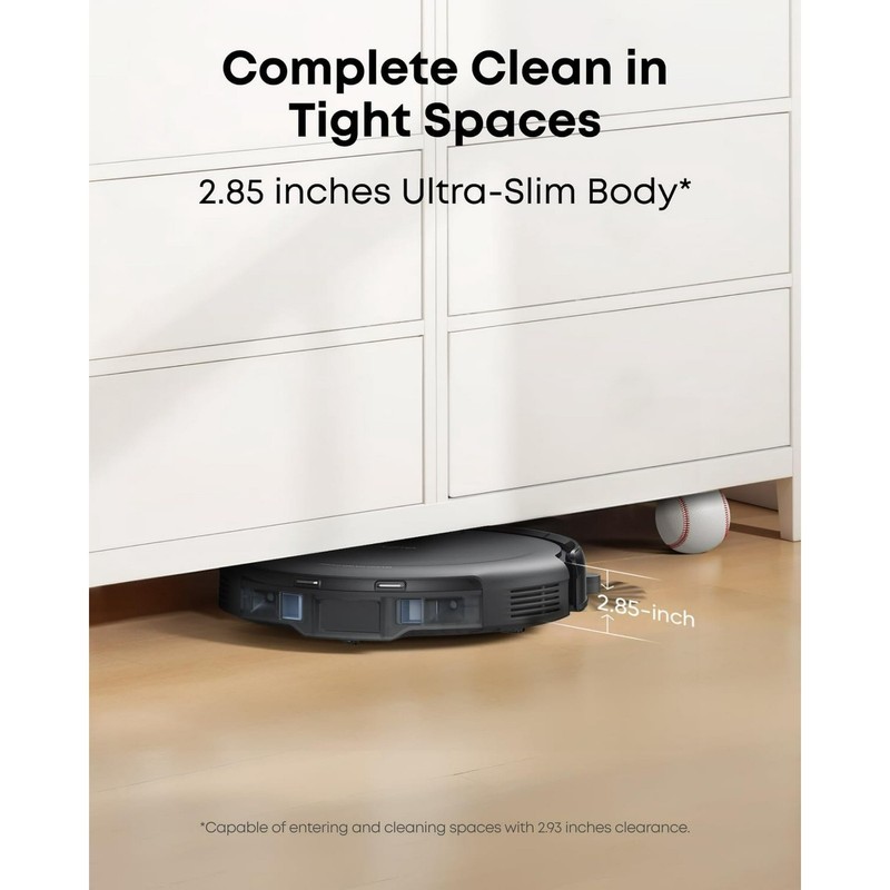eufy refurbished C10 Robot Vacuum Self Emptying, Advanced Smart Mapping gallery