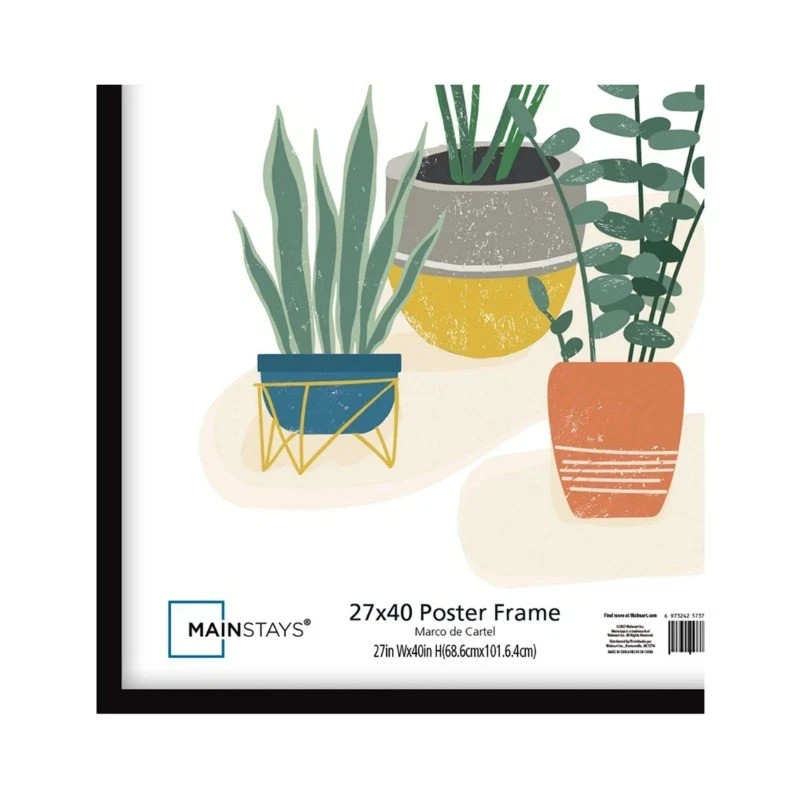 Mainstays 27'' x 40'' Black Basic Poster Frame gallery
