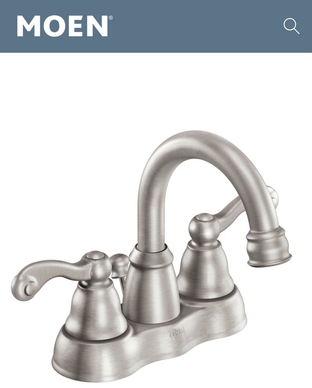 Moen WS84003SRN Traditional 2H CS Marc SRN, Spot Resist Brushed Nickel gallery
