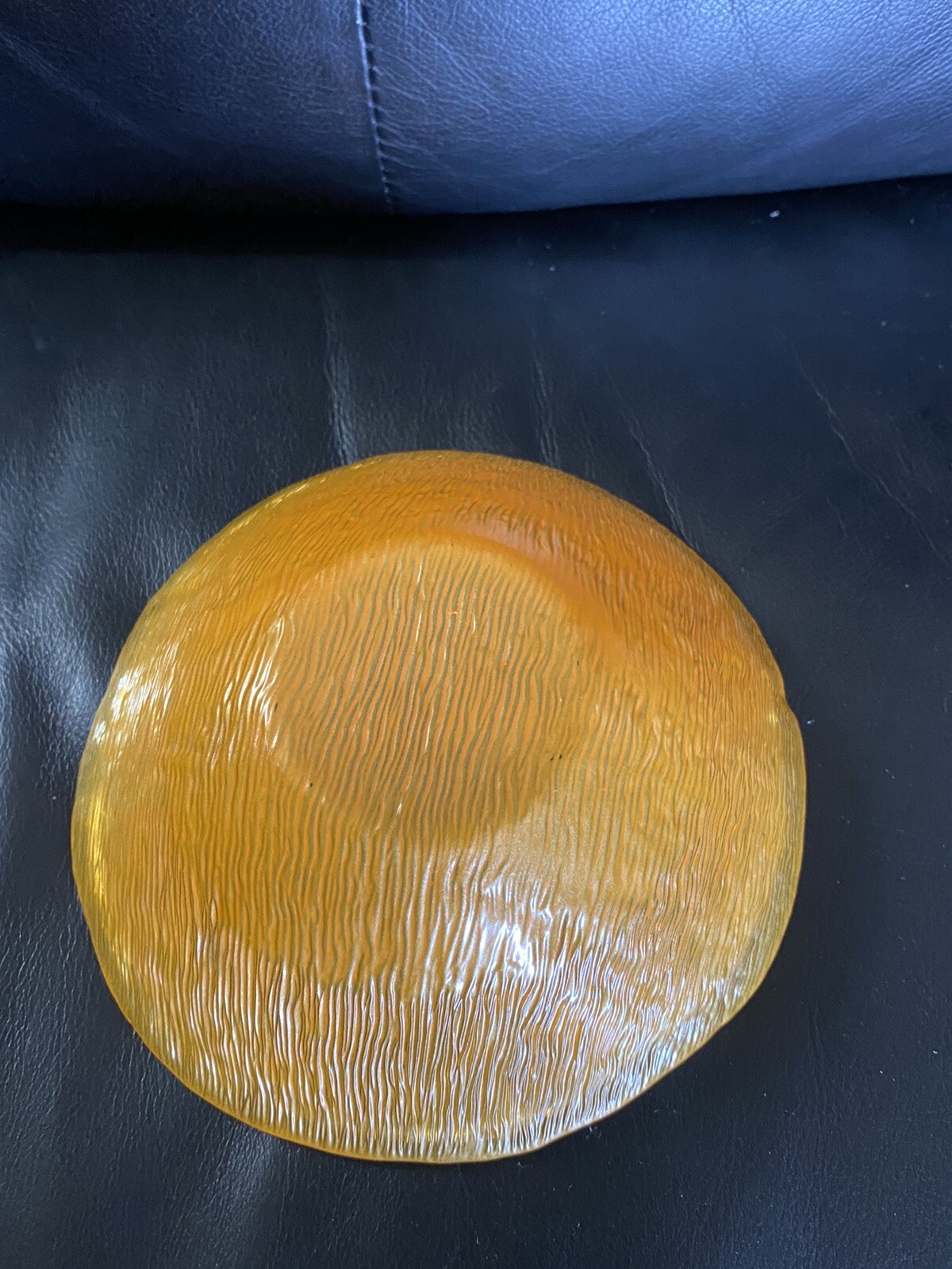 NEW ORANGE IVV 6.25 INCH HAND PAINTED BOWL MADE IN ITALY gallery