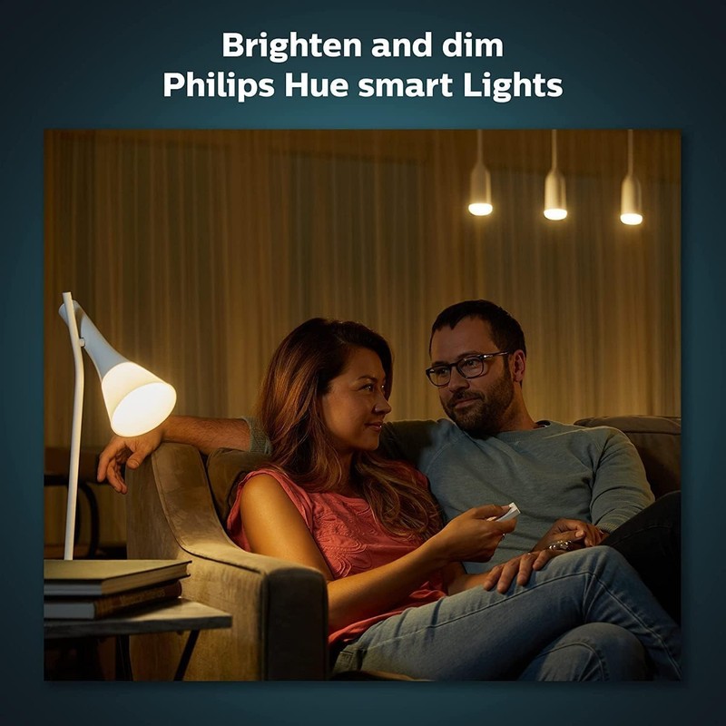 Philips Hue Wireless Dimmer Switch + Remote 473371 Battery Powered Works w/ Hub gallery