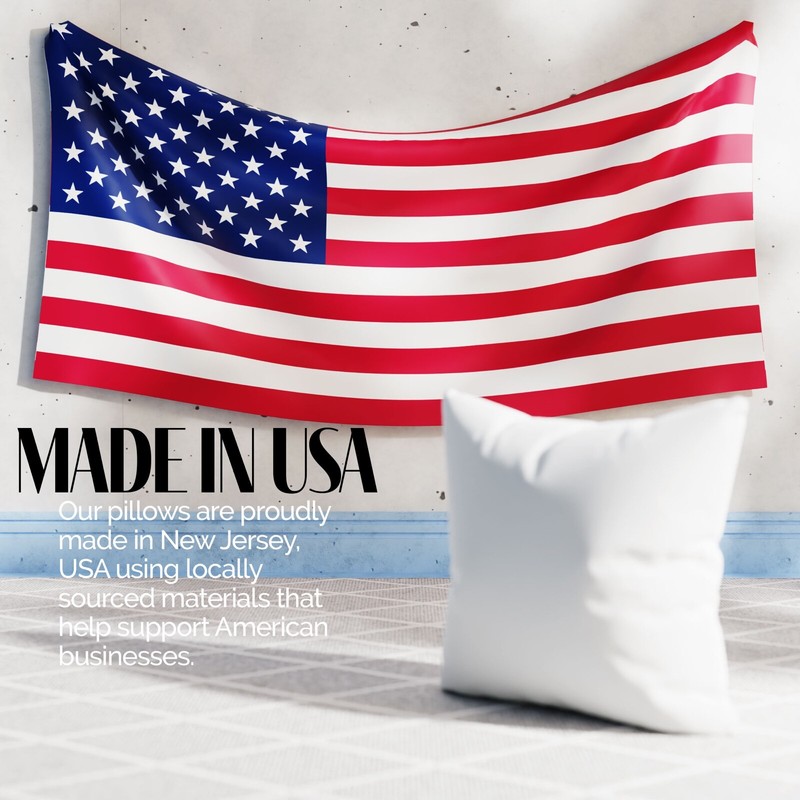 Throw Pillow Insert Form Inserts Euro Square Pillows Hypoallergenic (Set of 10) gallery