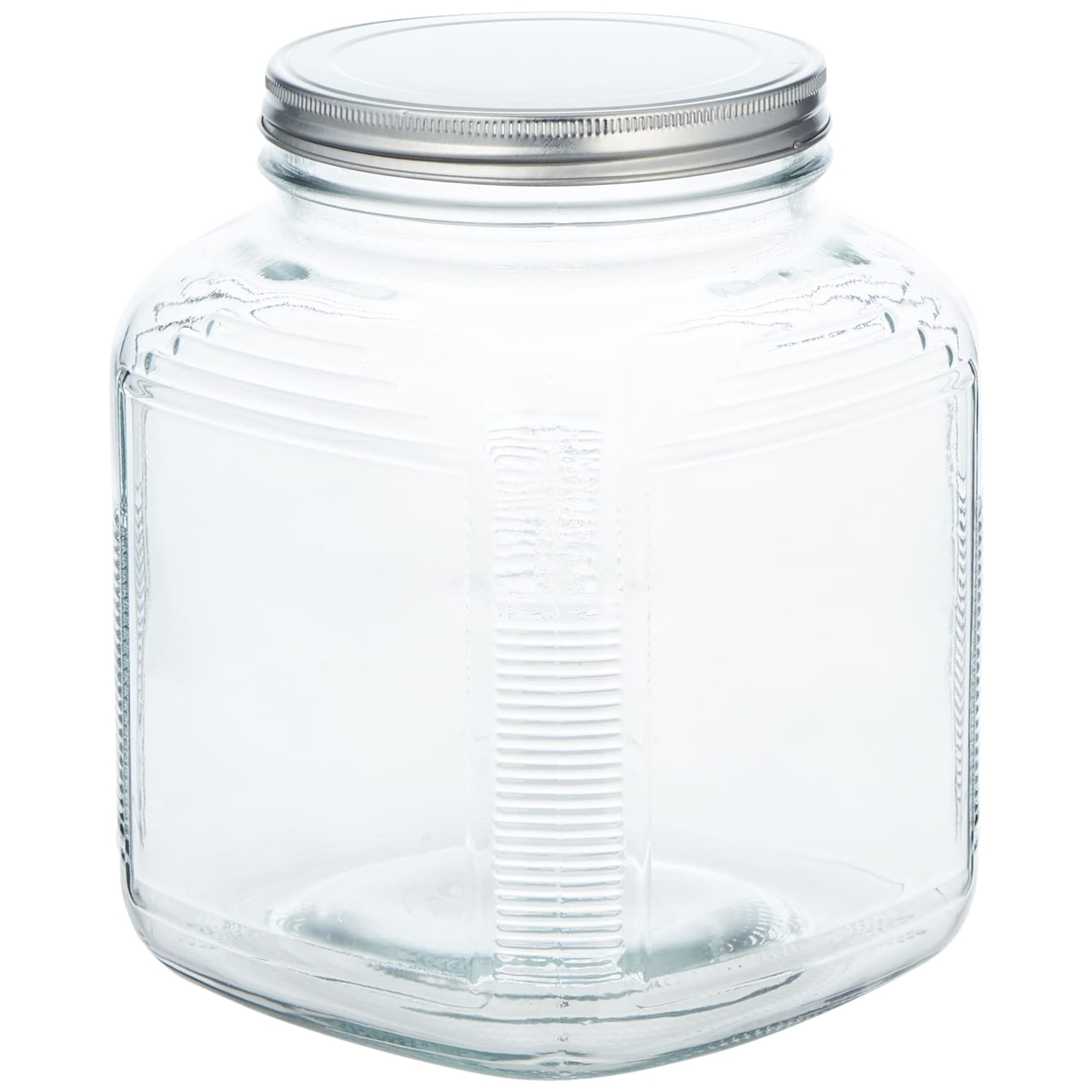 Anchor Hocking Replacement Butter Churn Jar with Brushed Stainless Steel Lid gallery