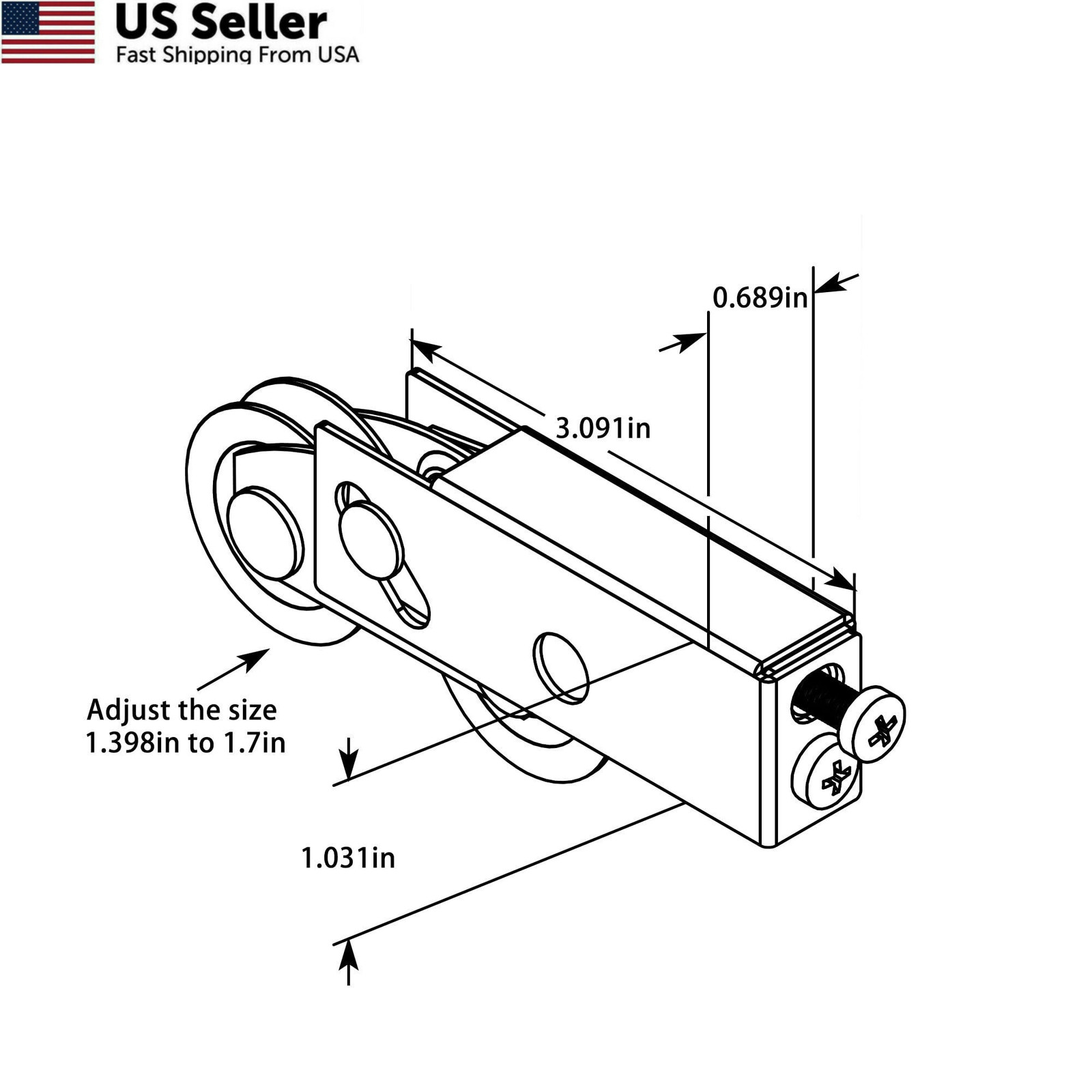 House Guard Hardware’s End Adjust Tandem Patio Door Rollers Offer a Green gallery