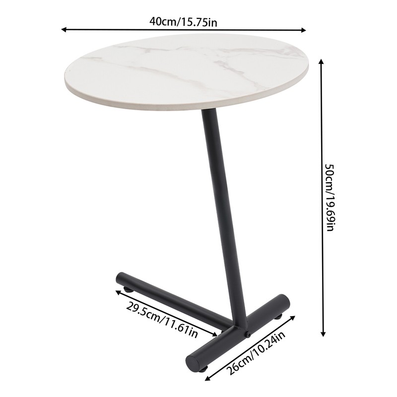 40cm(D)*50cm(H) Bedside Table Round Coffee Table Side Table Minimalist Tea Table gallery