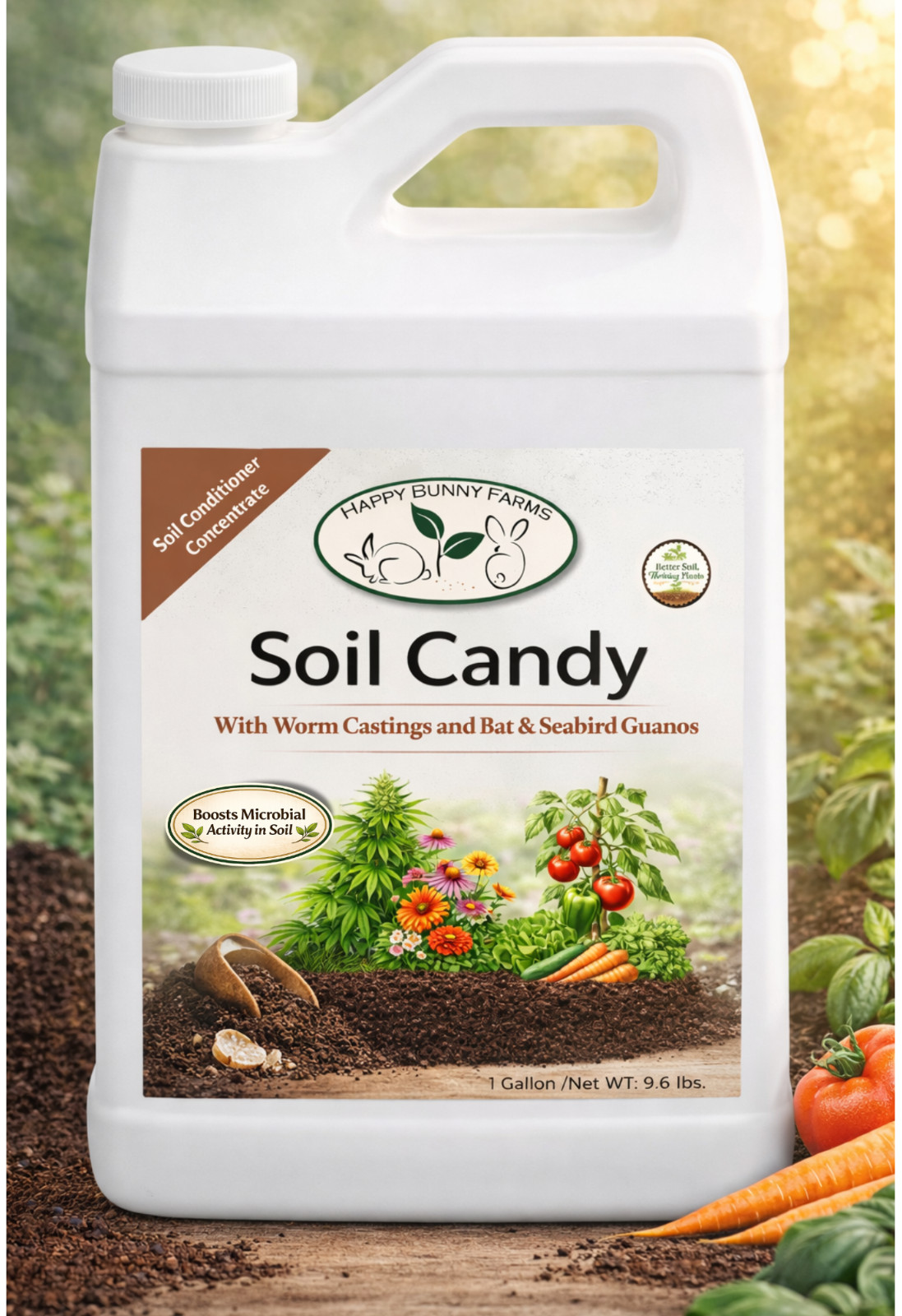 Worm Castings Tea Plant Juice with Bat and Seabird Guanos. Soil Candy gallery