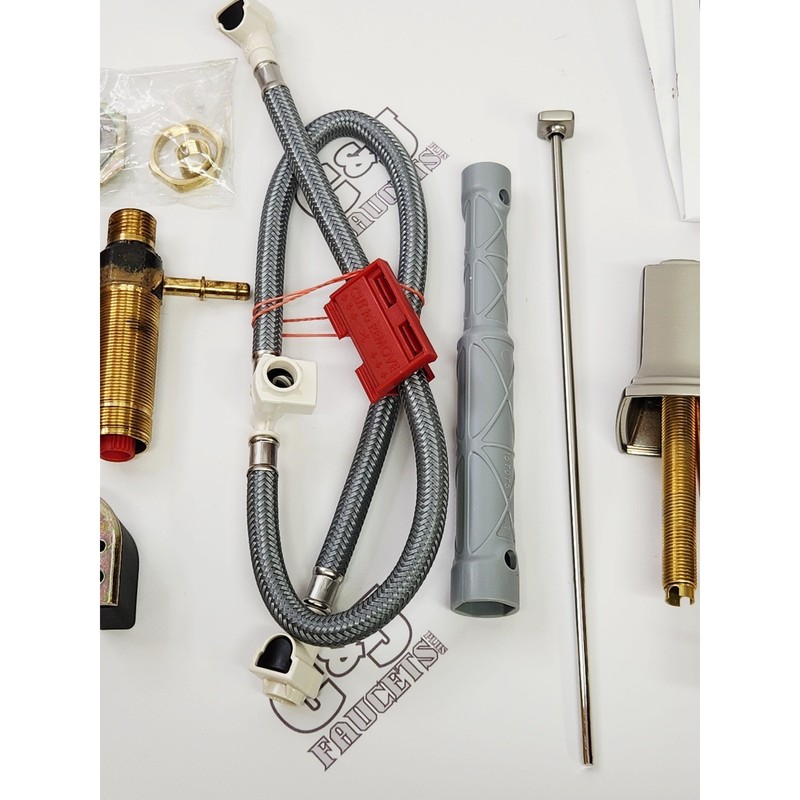 Moen WS84820SRN Boardwalk Widespread Bathroom Faucet - Brushed Nickel - READ gallery