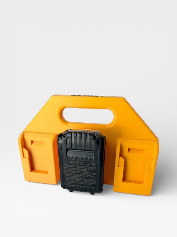 DeWALT Battery Carrier Caddy Holder for – Holds 6 – Heavy Duty Organize gallery