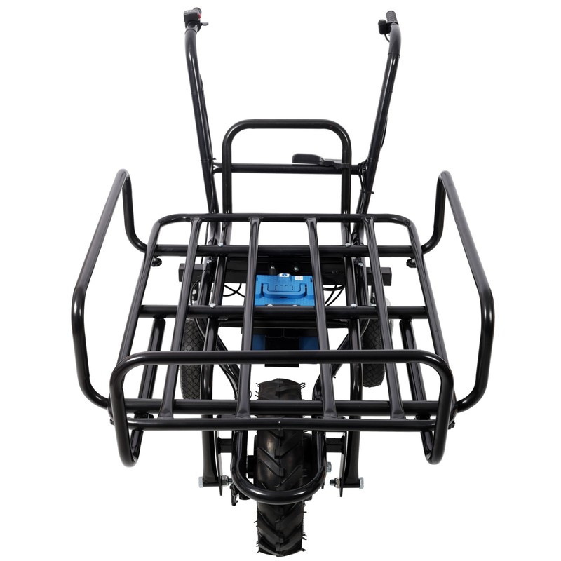 Powered Utility Garden Wagon Dump Cart 265 lb Load Capacity Electric Wheelbarrow gallery