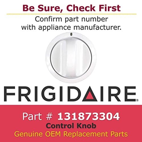 Genuine OEM Control Knob for Dryers - Replacement Part, Easy Install, Durable De gallery