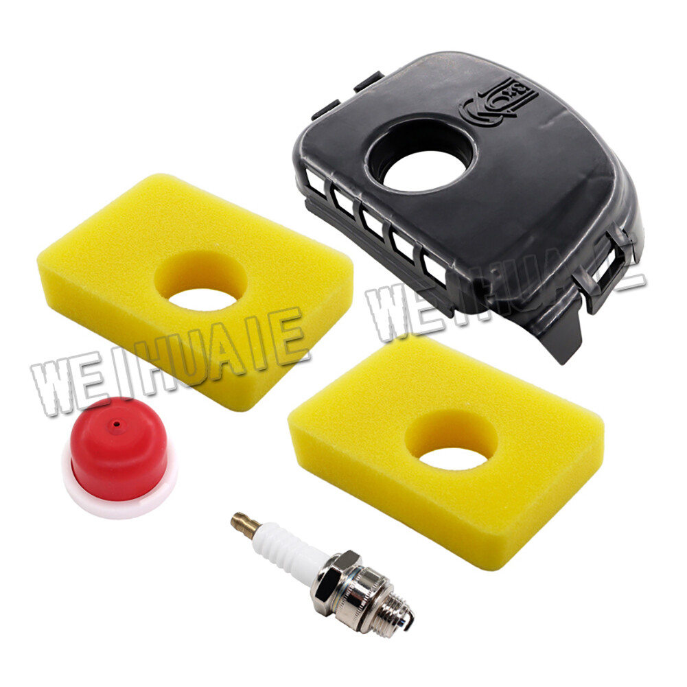 Air Filter Cover Spark Plug Kit For Troy Bilt TB110 TB115 TB554 Lawn Mower gallery