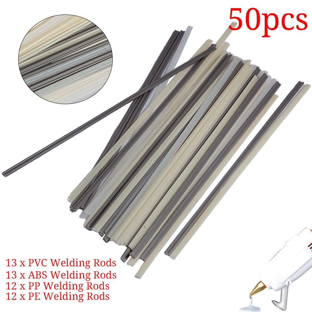50pcs Plastic Welding Rods ABS/PP/PVC/PE Welding Sticks For Plastic Gun Welder gallery