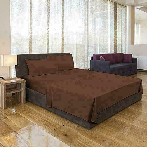1800 Count Solid Colors Deep Pocket Microfiber Bed Sheet With Pillow Cover gallery
