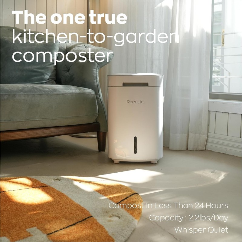 Prime Electric Composter - 14L Kitchen Composter Decomposes Up to 2.2 lbs Food gallery