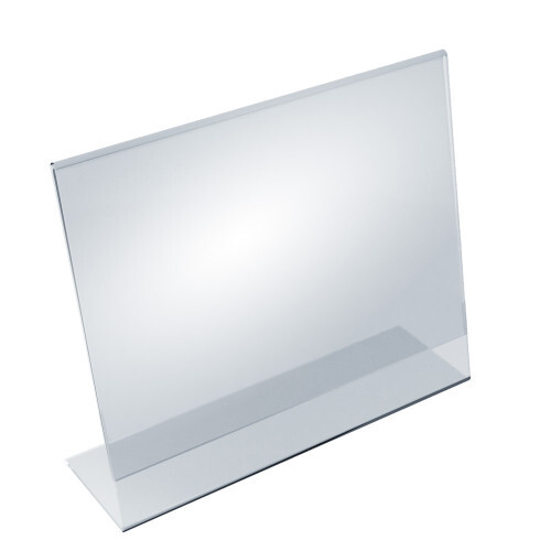 Azar Displays Angled L-Shaped Frame 14"x 11''High, 10-Pack gallery