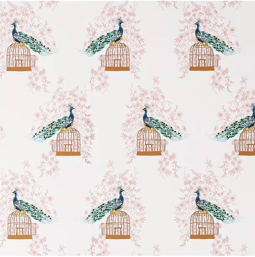 Peacock Peel & Stick Removable Wallpaper - Opalhouse 27.5 Sq. Ft/ Roll gallery