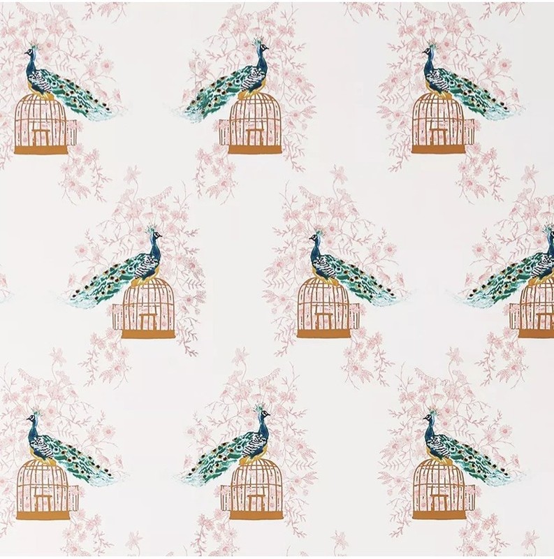 Peacock Peel & Stick Removable Wallpaper - Opalhouse 27.5 Sq. Ft/ Roll gallery