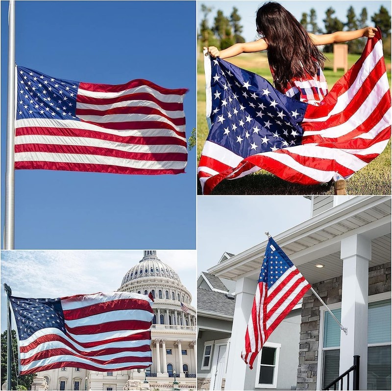 American Flags for Outside 3x5 FT,American Flag Heavy Duty Outdoor, Thickened... gallery