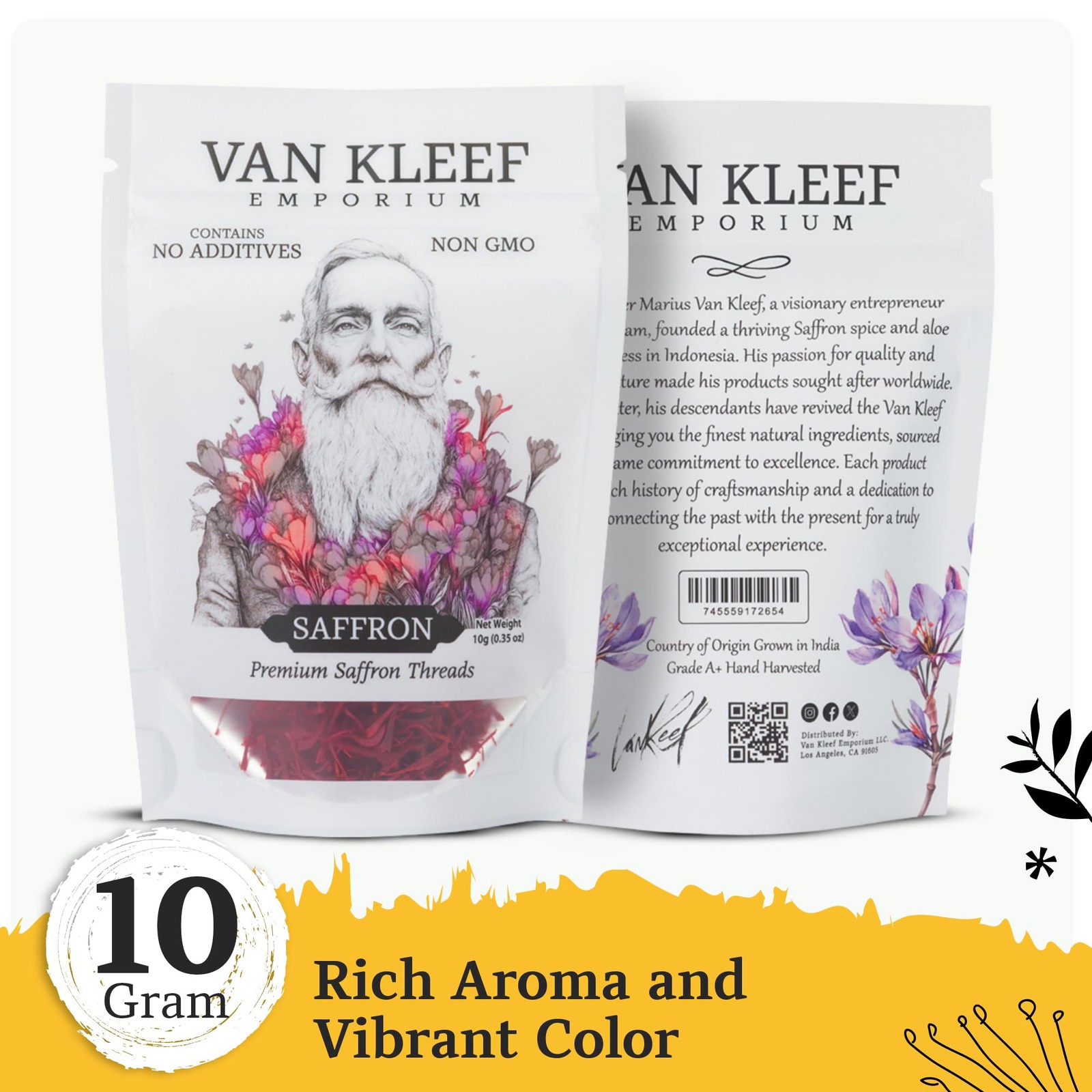 Superior Saffron Threads (Super Negin) Premium grade Saffron Spice for Paella... gallery