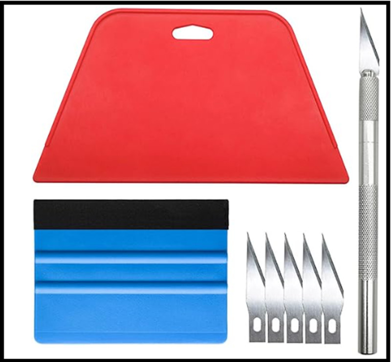 Wallpaper Smoothing Tool Kit for Adhesive Contact Paper Application Window Film* gallery
