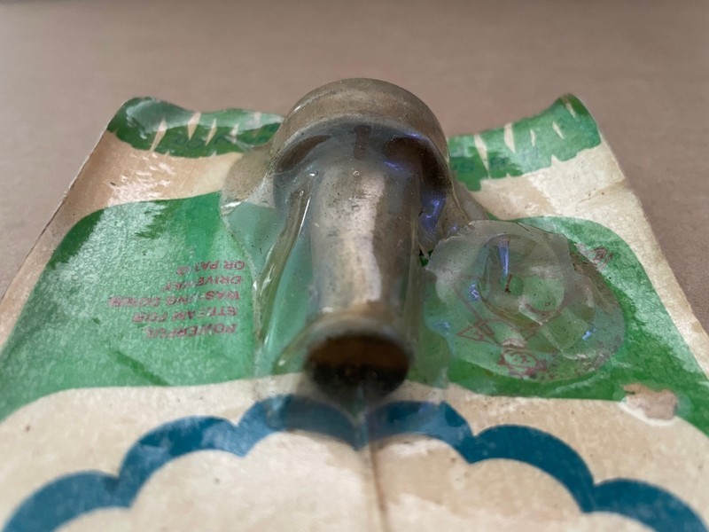 Vintage SHERMAN Sweeper Nozzle SOLID BRASS nos noc Water garden Hose gallery