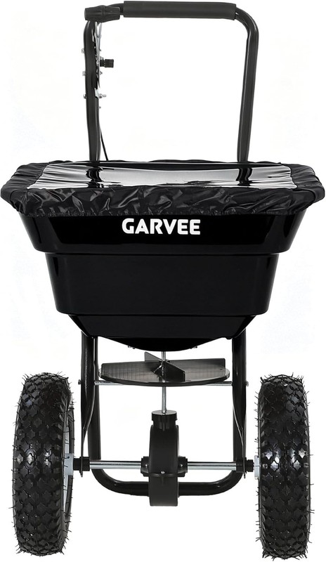Walk Behind Push Spreader 100LBS, 12FT Width, 13in All Terrain Wheels Adjustable gallery